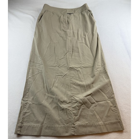 Eddie Bauer Dresses & Skirts - Eddie Bauer Legend Linden Skirt Women's Size 10 Tall Khaki Beige Maxi